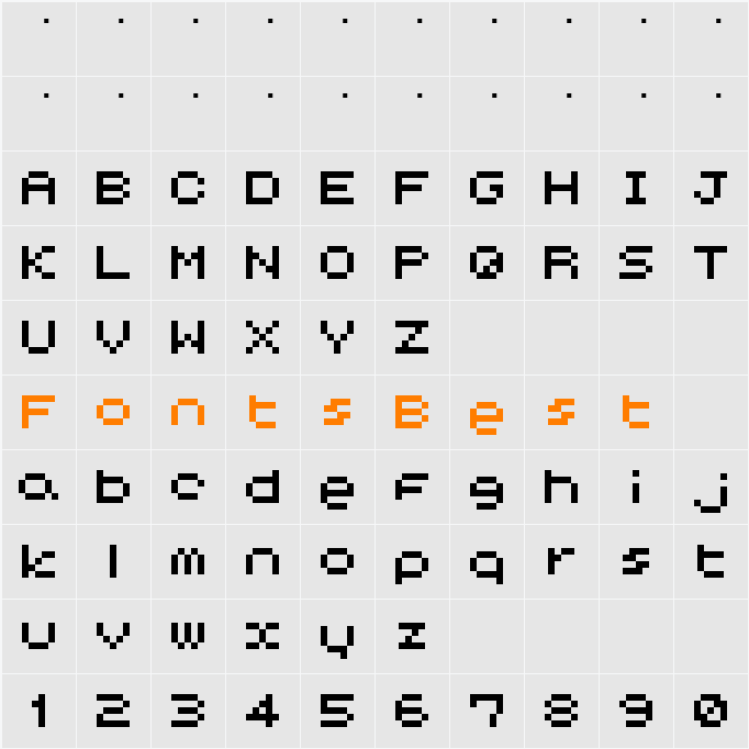 rr_basic04 Character Map