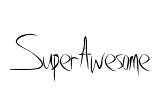 SuperAwesome Font Image