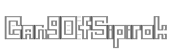 GangOfSipirok Font Image