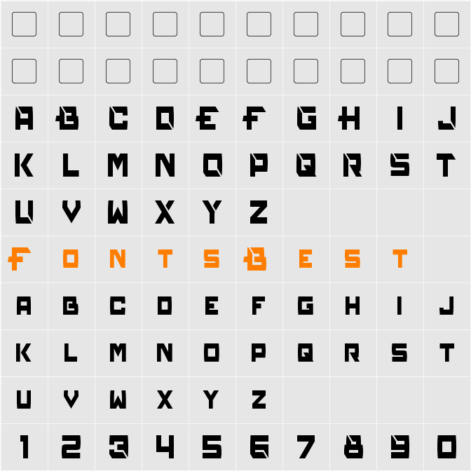 Reconstruct Condensed Character Map