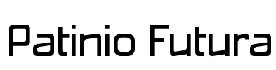 Patinio Futura Font Image
