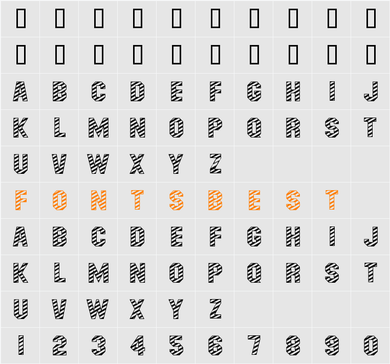 MasheenConvicted Character Map