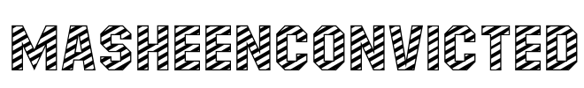 MasheenConvicted Font Image