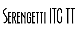 Serengetti ITC TT Font Image