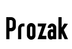Prozak Font Image