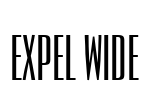Expel Wide Font Image