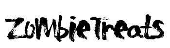 ZombieTreats Font Image