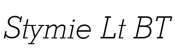Stymie Lt BT