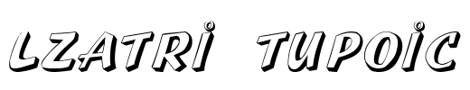 Lazuri  UTOPIC Font Image