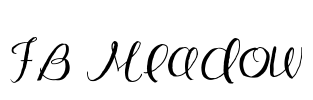 FB Meadow Font Image