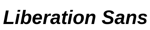Liberation Sans