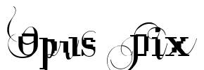 Opus Pix Font Image