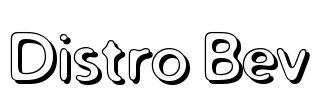 Distro Bev Font Image