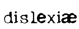 dislexiæ Font Image