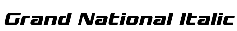 Grand National Italic