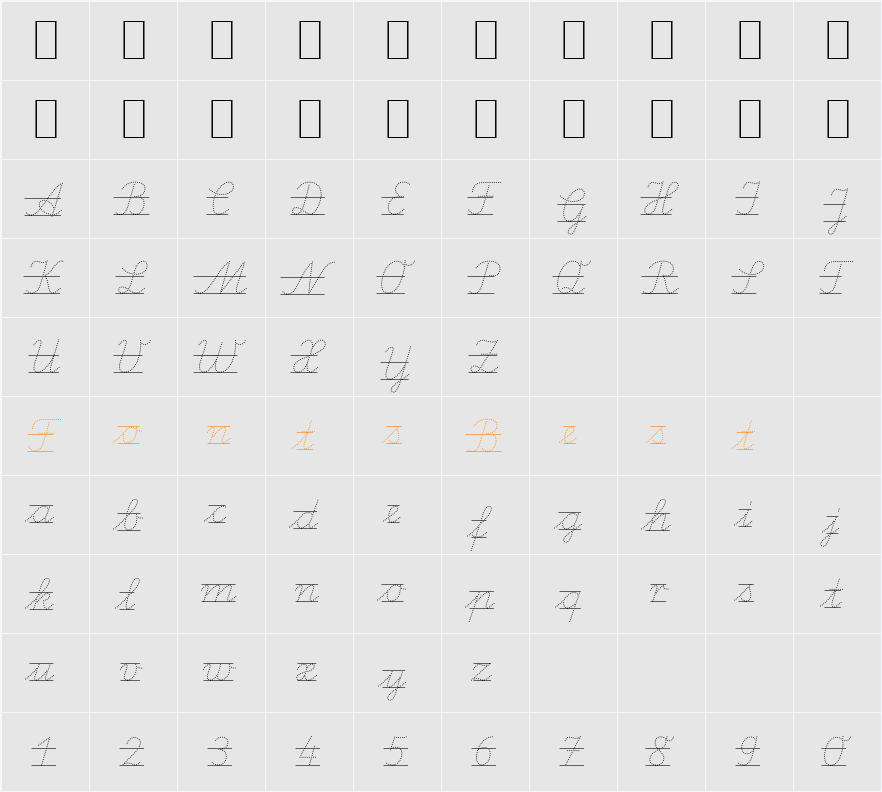 LA El 2 Character Map