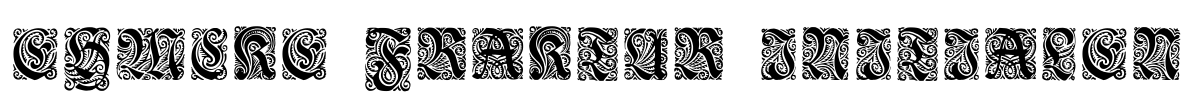 Ehmcke-Fraktur Initialen Font Image