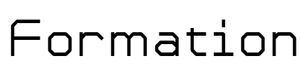 Formation Font Image