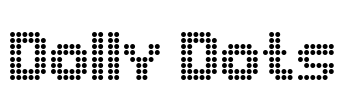 Dolly Dots Font Image