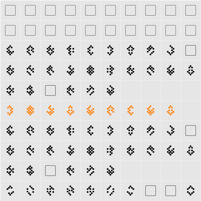 Tellarite Character Map