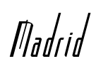 Madrid Font Image