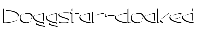 Doggstar-cloaked Font Image
