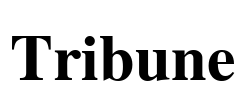 Tribune Font Image