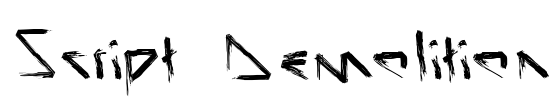 Script Demolition