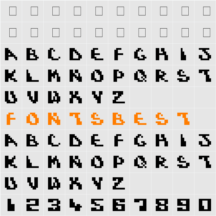 Dynamic Recompilation Character Map
