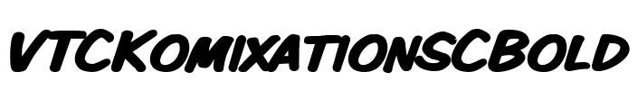 VTCKomixationSCBold
