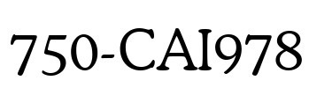 750-CAI978