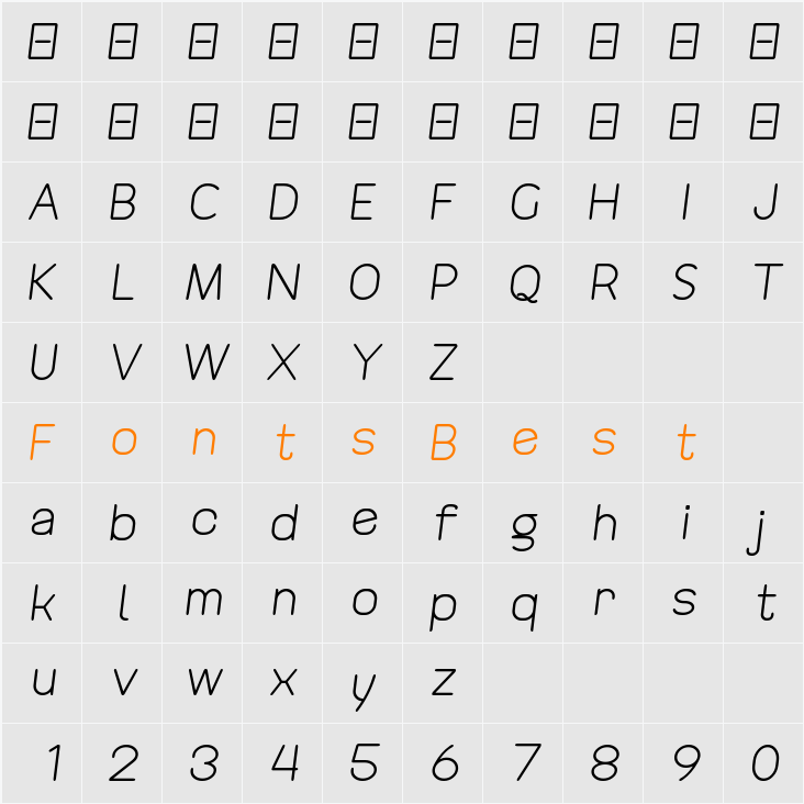 Revofit by Drakoheart Character Map