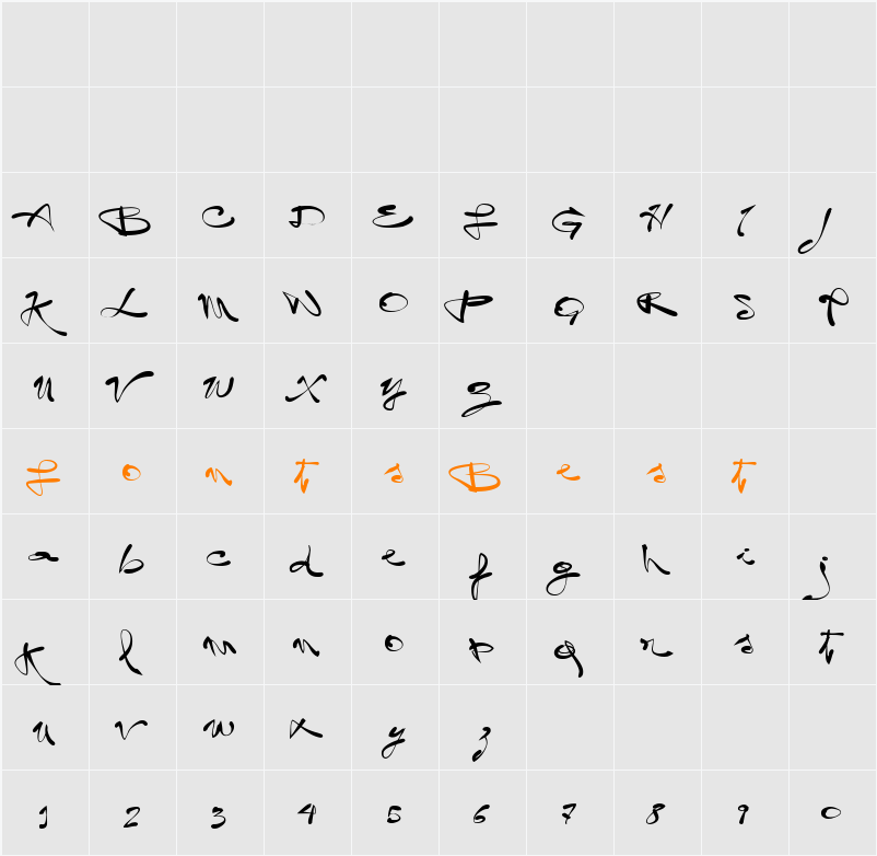 vtks legal Character Map