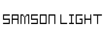 Samson Light Font Image