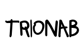 TRIONAB Font Image