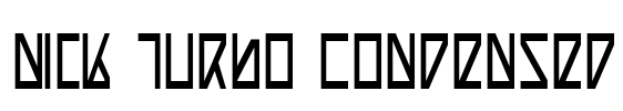 Nick Turbo Condensed