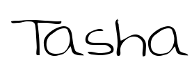 Tasha Font Image