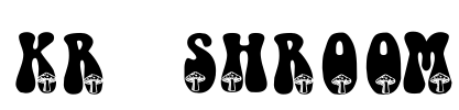 KR Shroom Font Image
