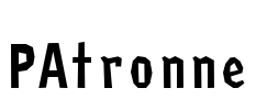 PAtronne Font Image