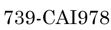 739-CAI978