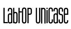 Labtop Unicase Font Image