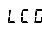 LCD Font Image