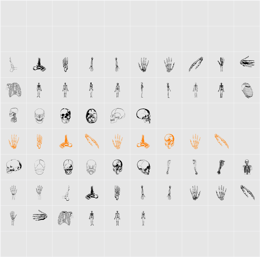 WeInside Character Map