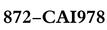 872-CAI978