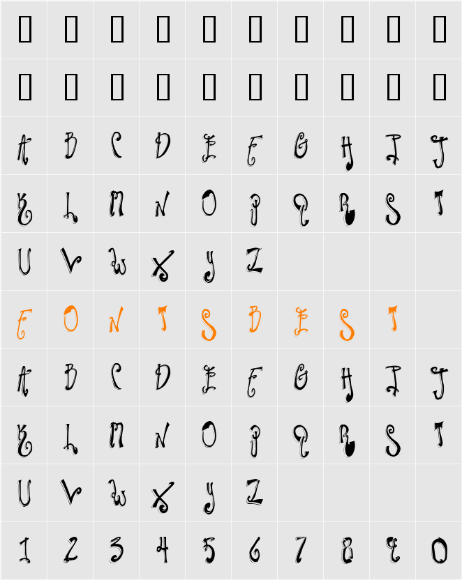 Twilight Express Character Map