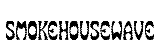 SmokeHouseWave Font Image