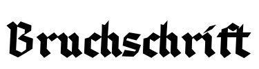 Bruchschrift