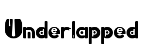 Underlapped Font Image