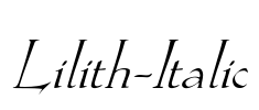 Lilith-Italic