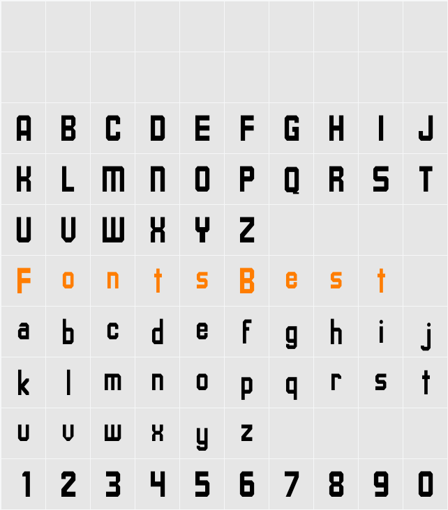 Upsilon Th Character Map